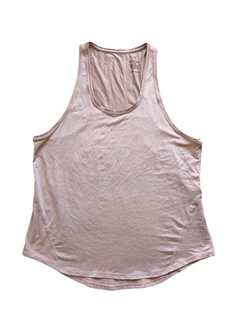 Sweaty Betty Energize Workout Tank Top Womens Medium Pink Racerback NWOT